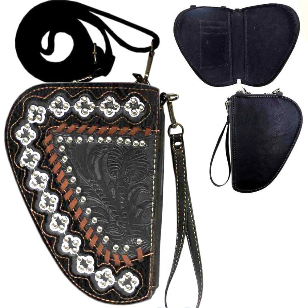 Crossbody Holster Shaped Conceal Carry Pouch